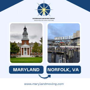 Maryland to Norfolk VA