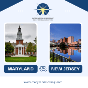 Maryland to New jersey