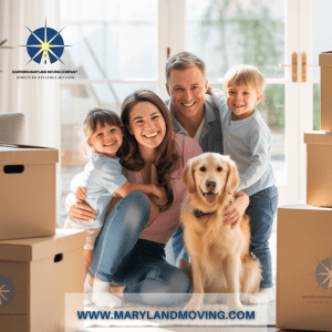 Southern Maryland Family - moving day