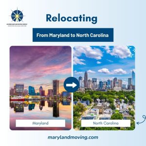 Maryland to North Carolina