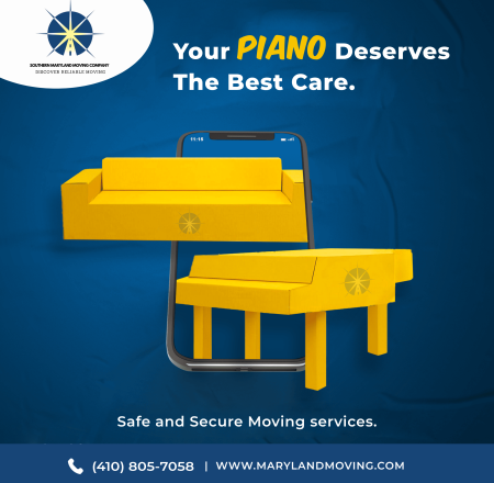 The Piano Moving Experts Maryland Trusts.
