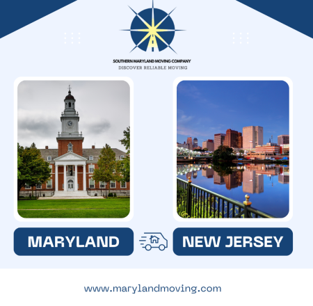 Maryland to New jersey